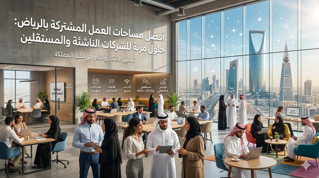 أفضل مساحات العمل المشتركة بالرياض: حلول مرنة للشركات الناشئة والمستقلين