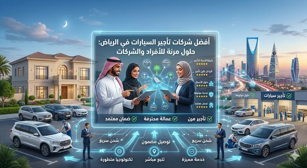 أفضل شركات تأجير السيارات في الرياض: حلول مرنة للأفراد والشركات