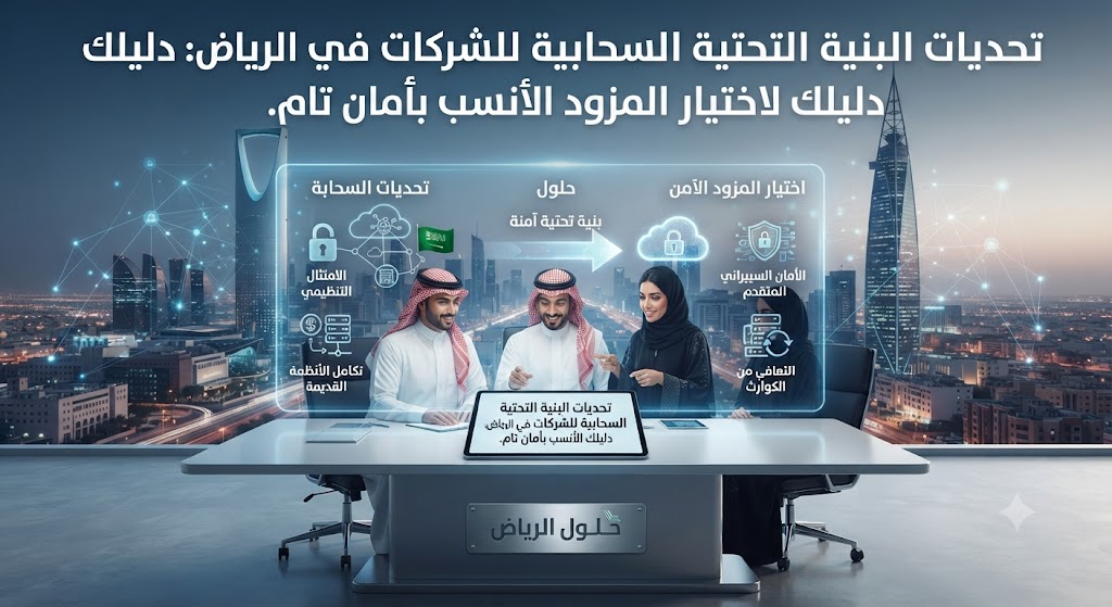 تحديات البنية التحتية السحابية للشركات في الرياض: دليلك لاختيار المزود الأنسب بأمان تام