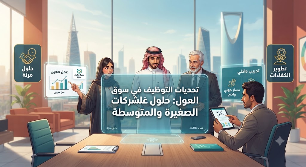 تحديات التوظيف في سوق العمل السعودي: حلول عملية للشركات الصغيرة والمتوسطة