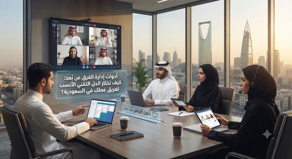 أدوات إدارة الفرق عن بُعد: كيف تختار الحل التقني الأنسب لفريق عملك في السعودية؟